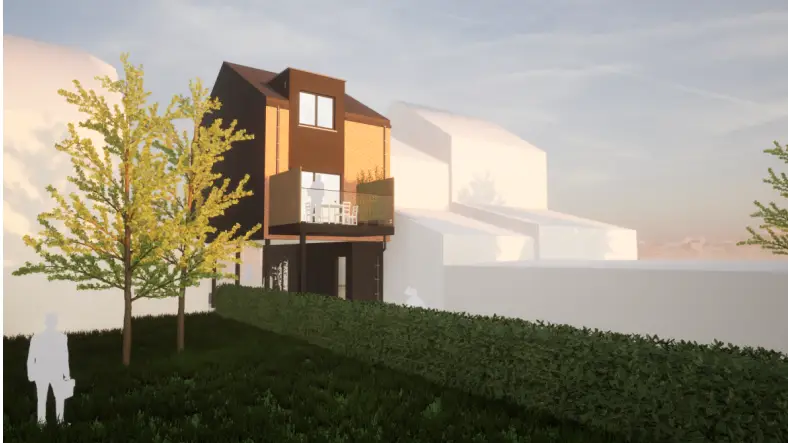 Démolition et reconstruction d'une maison unifamiliale