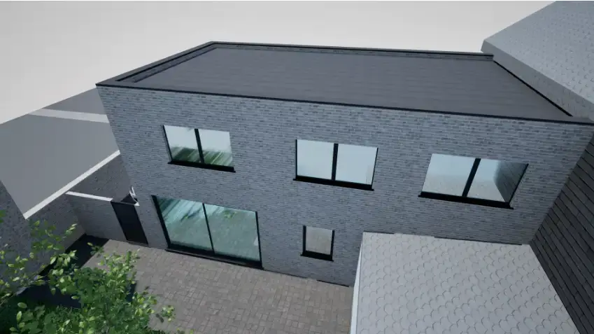 Extension d'une habitation et création d'un appartement