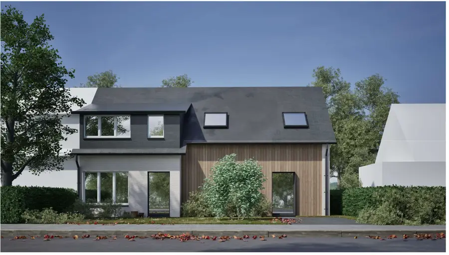 Rénovation et extension d'une maison mitoyenne